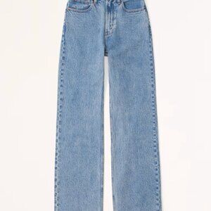 Abercrombie 90s relaxed jean high rise Size 12